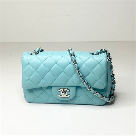 tiffany blue Chanel bag